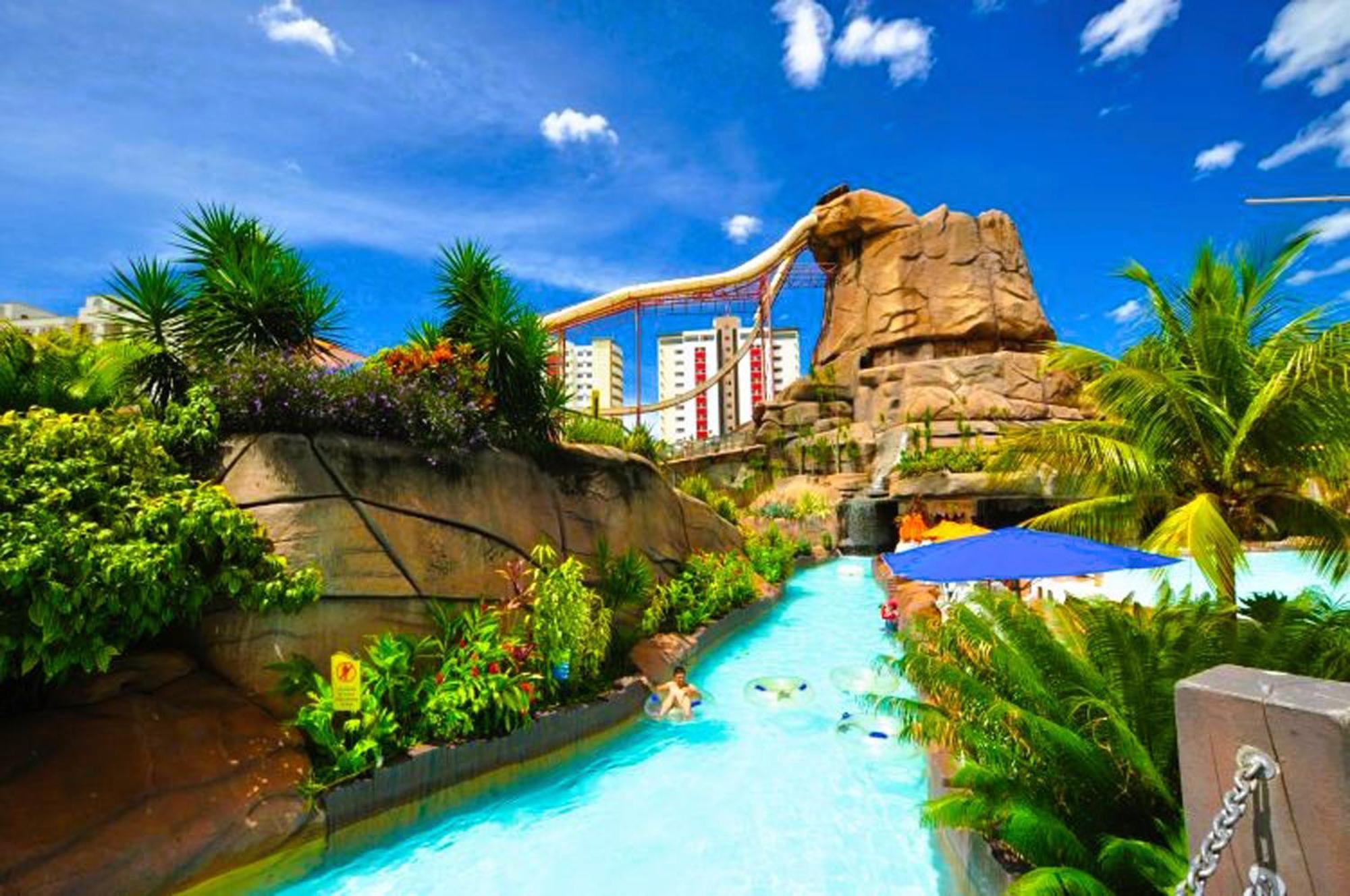 קאלדס נובאס Piazza Diroma - Cortesia Park Diroma, Splash E Slide מראה חיצוני תמונה
