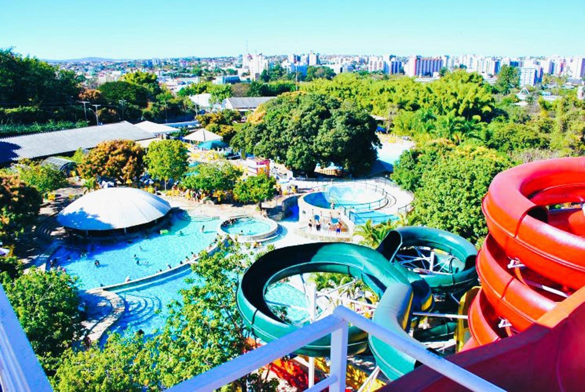 קאלדס נובאס Piazza Diroma - Cortesia Park Diroma, Splash E Slide מראה חיצוני תמונה