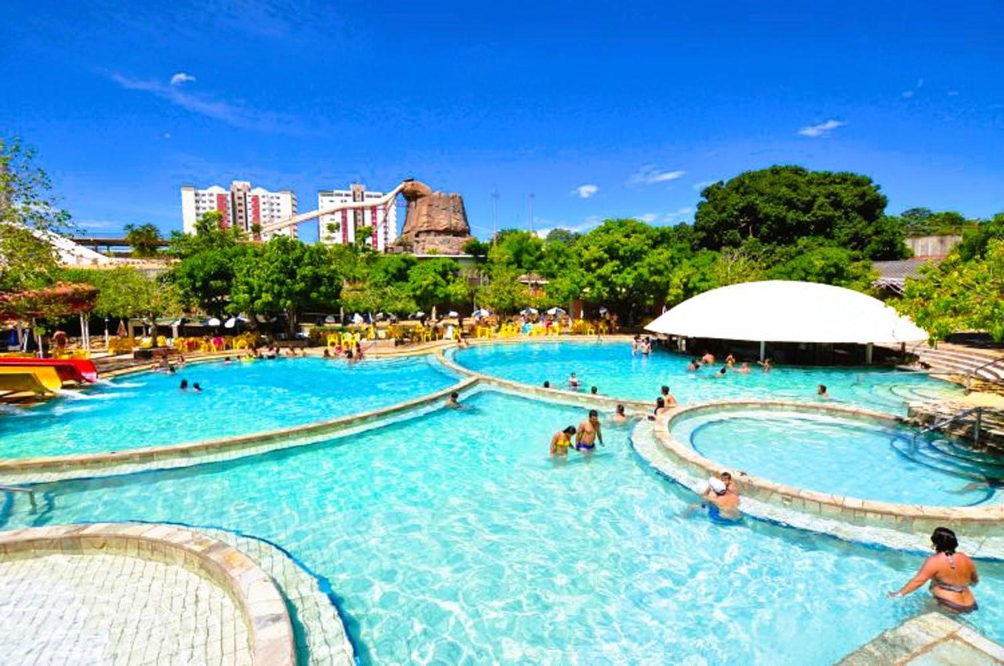 קאלדס נובאס Piazza Diroma - Cortesia Park Diroma, Splash E Slide מראה חיצוני תמונה