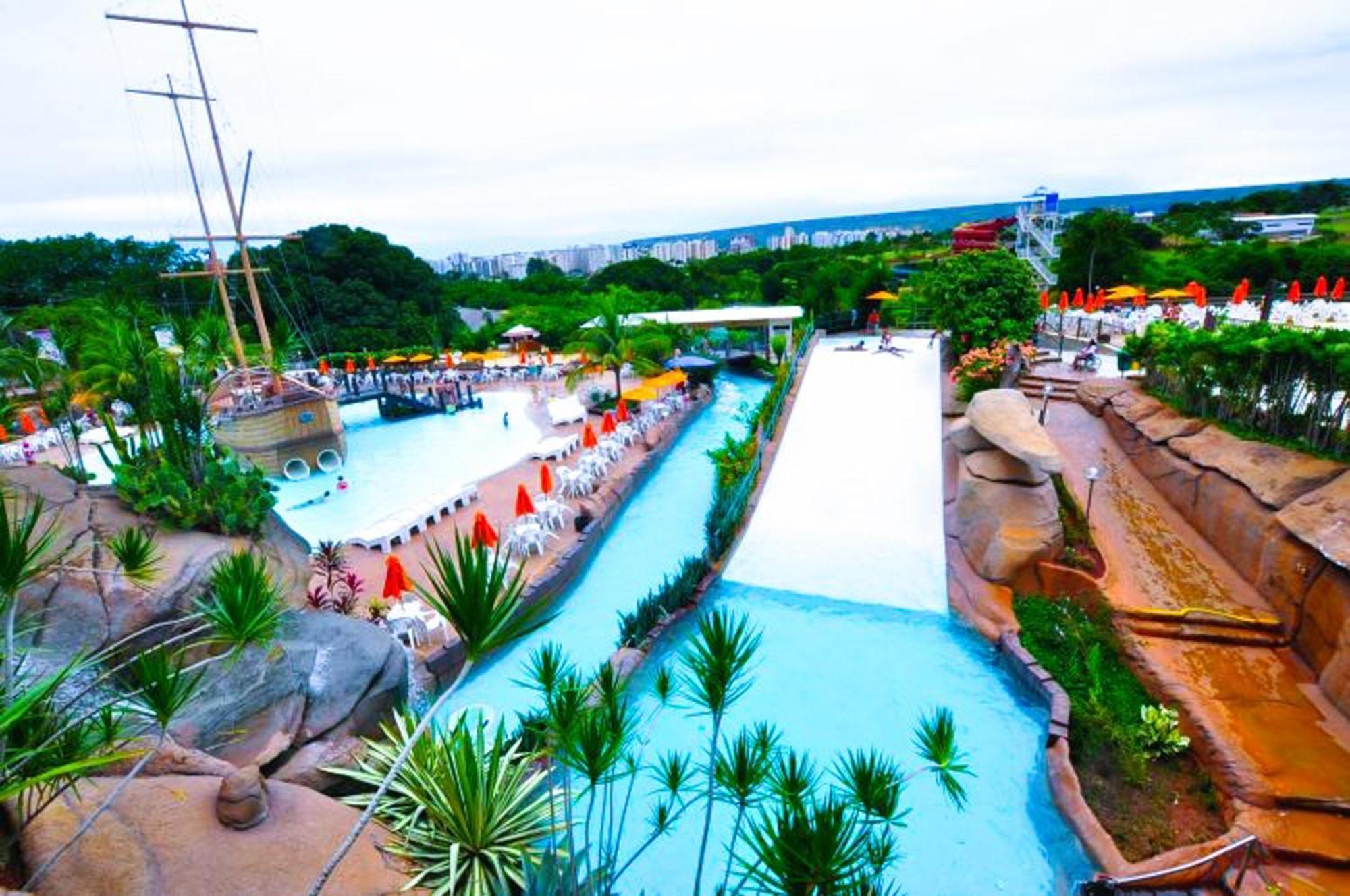 קאלדס נובאס Piazza Diroma - Cortesia Park Diroma, Splash E Slide מראה חיצוני תמונה