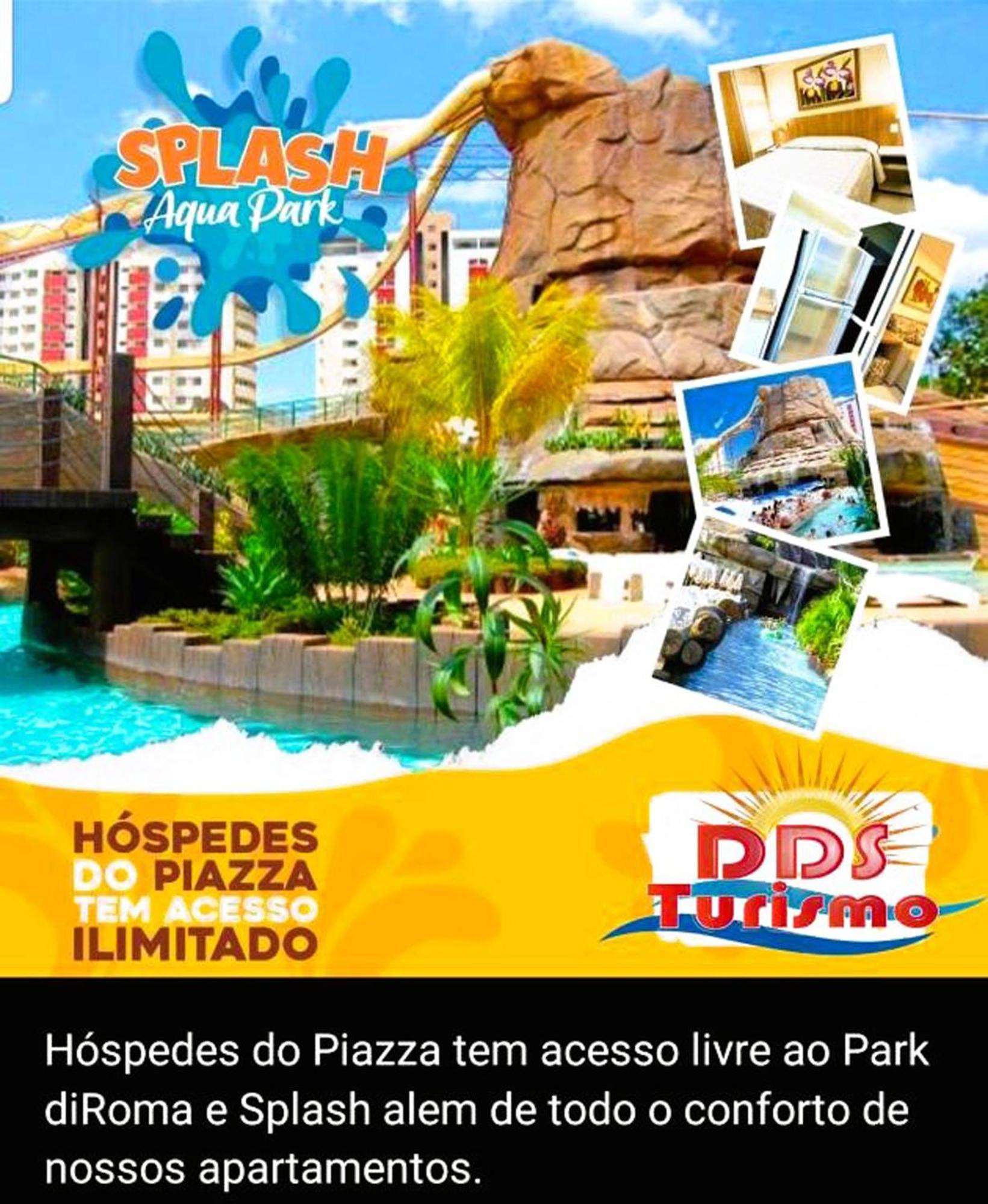 קאלדס נובאס Piazza Diroma - Cortesia Park Diroma, Splash E Slide מראה חיצוני תמונה